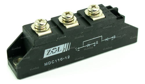 Semi-pack Diodo-diodo 110a 1200v X1