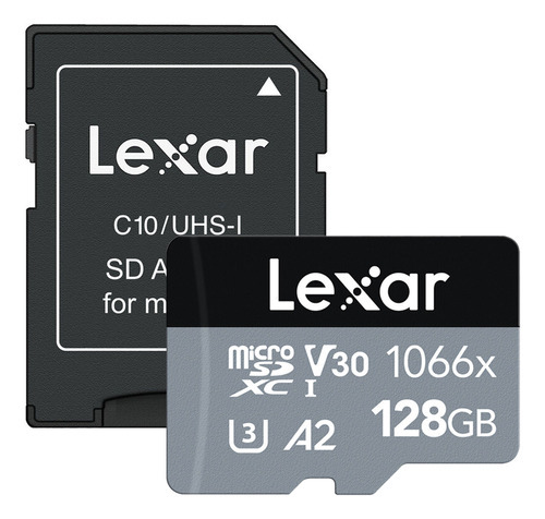 Cartão De Memória Micro Sd Lexar 128gb Microsd E Adap