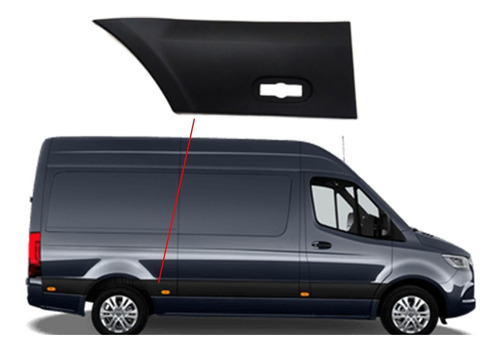 Moldura Plástica Protectora (derecha) Mercedes Benz Sprinter