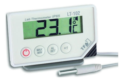 Termómetro Digital Tfa De Precisión Sensor Externo Alarma