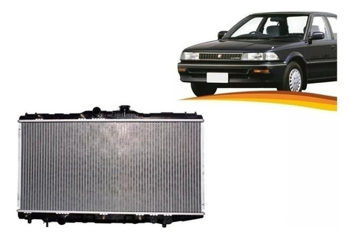 Radiador Toyota Corolla 1988 / 1992 Mecanico