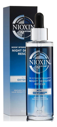 Nioxin Night Density Tratamiento Int Nocturno Anticaída 70ml