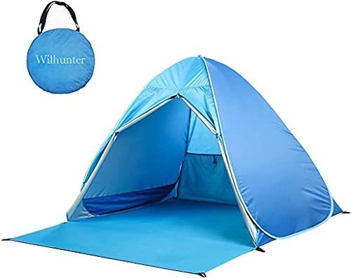 Wilhunter Pop Up Beach Tent Easy Portable Sun Shelter Xdcle