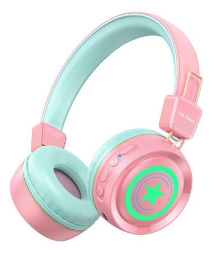 Link Dream Kids Auriculares Bluetooth Con Micrófono Para La 
