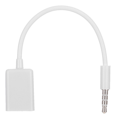 Conector De Audio Auxiliar De Coche Macho De 3,5 Mm A Adapta