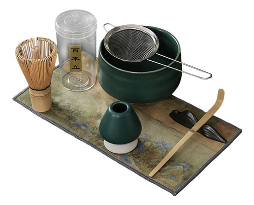 Juego De Té Japonés Matcha Ceremony Durable Para Verde