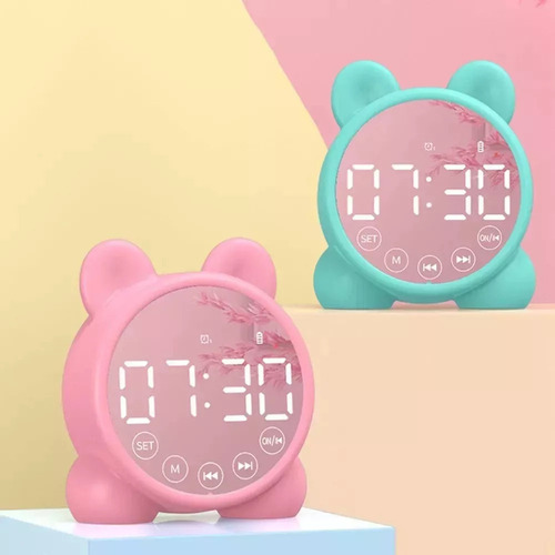 A Despertador For Niños Reloj Despertador Bluetooth Con