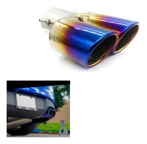 Comprar Cola De Escape Auto Doble Ionizado Tuning Universal\u002Fr&c