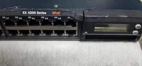 Switch Juniper Ex4200-48t 48 Puertos 10/100/1000 8 Con Poe