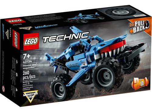 Kit De Construcción Lego Technic Monster Jam Megalodon 42134 260