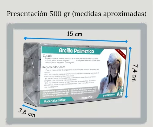 Arcilla Polimérica Gapoart 125gr - Solo Graffic