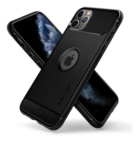 Funda Spigen Rugged Armor Para iPhone 11 Pro 