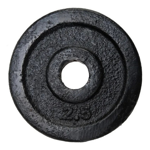 Imagen 6 de 6 de Par De Mancuerna A Rosca Cromada Maciza + 10 Kg (4 X 2,5 Kg)