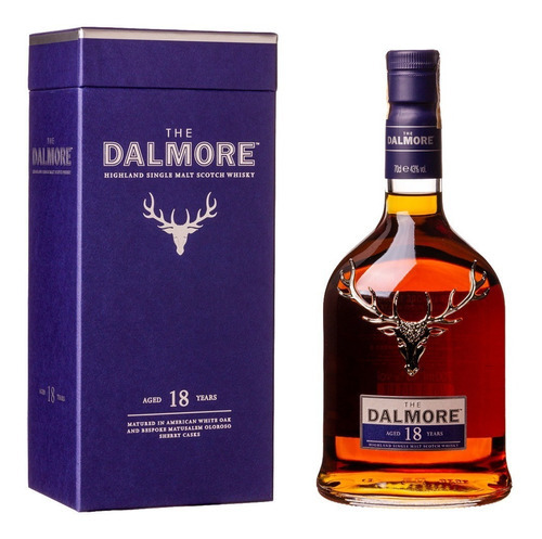 The Dalmore 18 años Single Malt escocês 700 mL