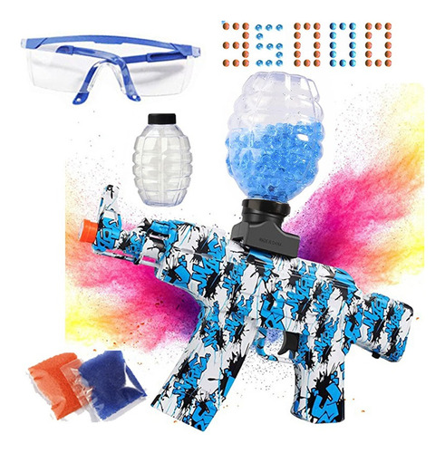 Disparo Gel Ball Blaster Toy Gun Splatter 35000 Cuentas De A