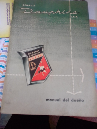 Manual Del Dueño Dauphine Ika Renault 