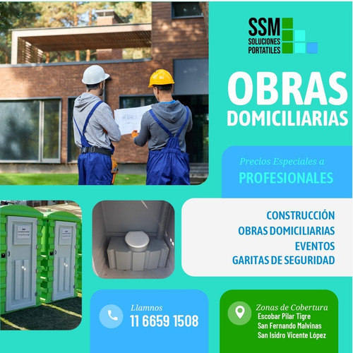 Baño Químico Alquiler Zona Norte Obra O Evento