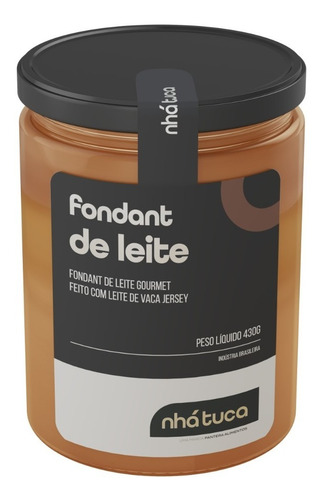 Imagem 1 de 2 de Fondant De Leite Nhá Tuca - 430 G