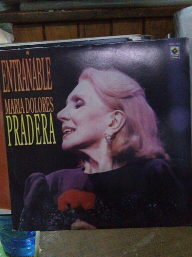 Maria Dolores Pradera Entrañable Vinyl Lp Acetato 