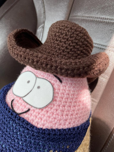 Muñeco Patrico Estrella Vaquero Crochet