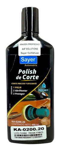 Polish De Corte Automotriz Sayer Ka-0200.20 