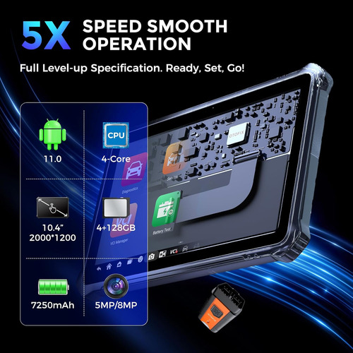Escaner Automotriz Otofix D1 Max Bidireccional +40 Serv Ecu