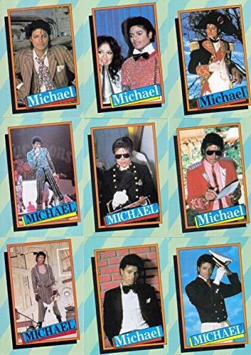 Juego De Cartas Coleccion Album Y Laminas - Michael Jackson 