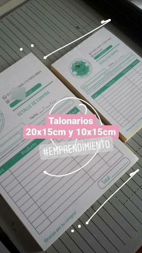 Talonario Recibos Factura Presupuestos Con Duplicado