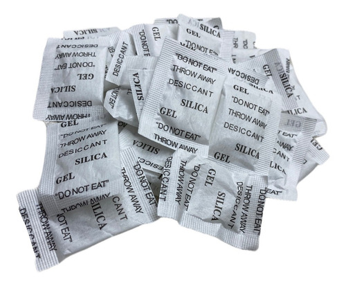 Silica Gel Atacado 1g Pacote 1000uni Antiembaçante Umidade