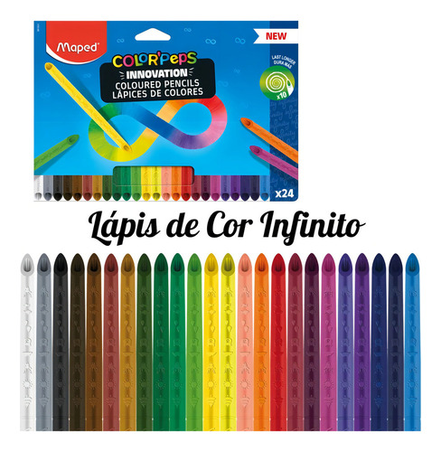 Np Lápices De Colores Color'peps Infinity 24 Colores - Maped