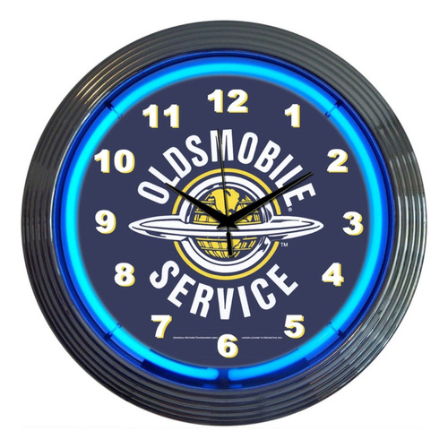 Neonetics Reloj Pared Neon Para Auto Motocicleta Oldsmobile