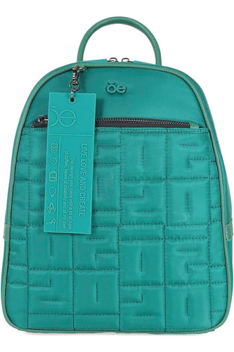 Cloe - Bolso Backpack Mediana Material Reciclado Para Mujer