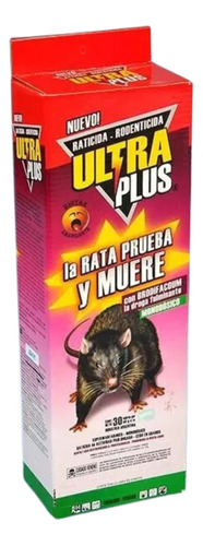 50g Veneno De Ratas Y Ratones Raticida Ultra Plus Granos