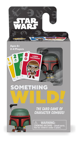 Jogo De Cartas Funko Pop! Algo Selvagem! Star Wars Boba Fett