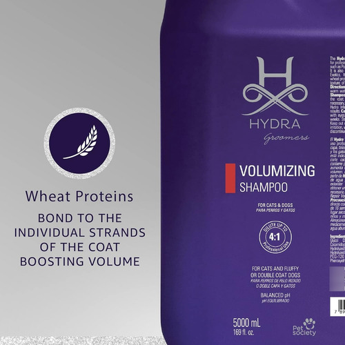 Shampoo Hydra Volumizing 5 Litros Voluminizador Profesional