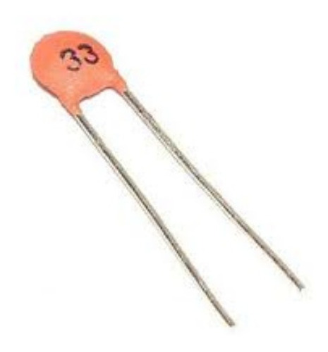 Capacitor Condensador Ceramico 33pf Pack 10 Unidades