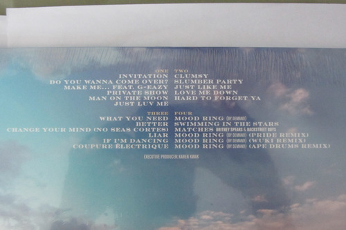 Imagen 5 de 8 de Britney Spears - Glory Edición Deluxe Disco Vinilo (acetato)