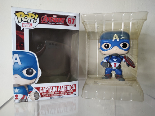 Funko Pop Capitan América 67 Age Of Ultron Original A Msi