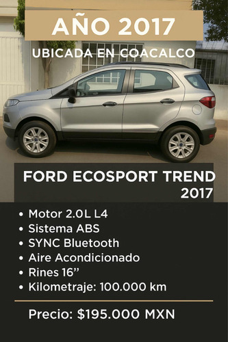 Ford Ecosport 2.0 Trend At
