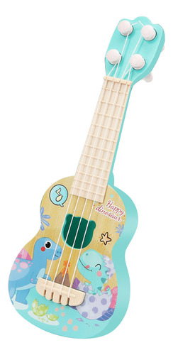 Miniguitarra De 4 Cuerdas Para Niños Pequeños, Ukelele, Dibu