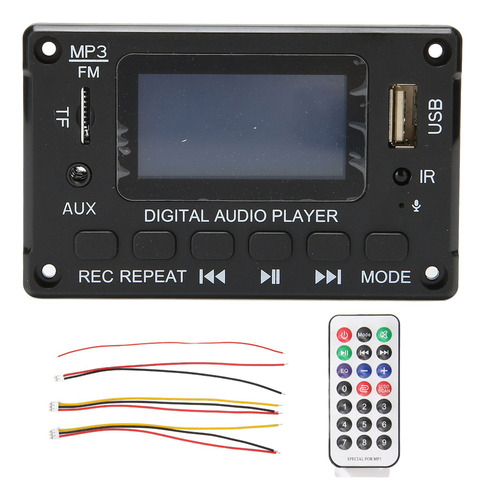 Placa Decodificadora Bluetooth, Pantalla Lcd, Multifuncional