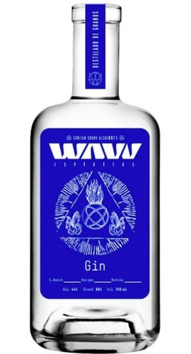 Gin Wavv 44º 700cc / Chilepisco