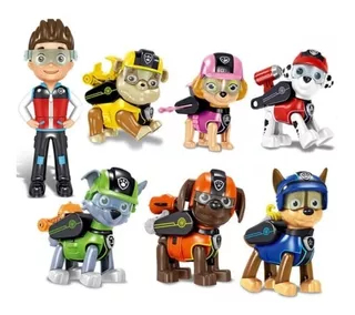 Paw Patrol - Set De 07 Personajes