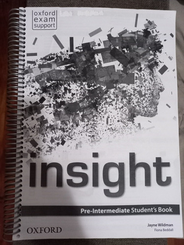 Libro Inglés Insight Pre-intermediate Student's Book Oxford