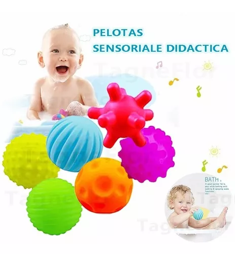 Juguetes Pelotas Estimulacion Sensoriale Didáctica Para Bebé