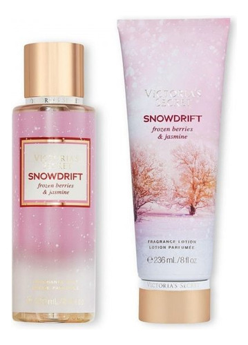 Locion Y Crema Snowdrift Frozen Berries & Jasmine Edicion Li