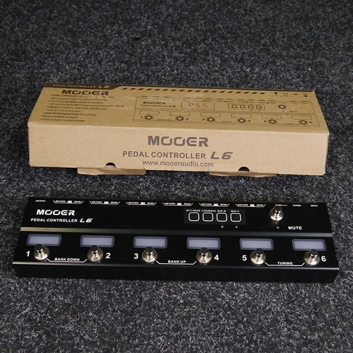 Controlador De Pedal Mooer Pedal Controller L6 Para Efectos