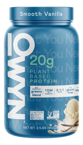 Owyn - Polvo De Proteina A Base De Plantas Con 0.71 oz De Pr