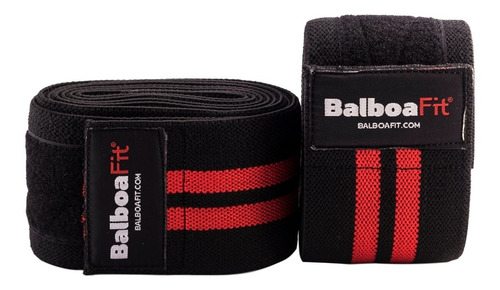 Imagen 1 de 2 de Vendas De Rodillas 200cm Balboafit Powerlifting Boxeo Gym