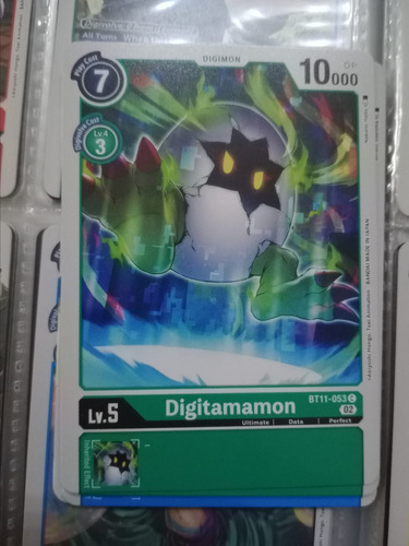 Digitamamon - Dimensional Phase (bt11)-carta Digimon